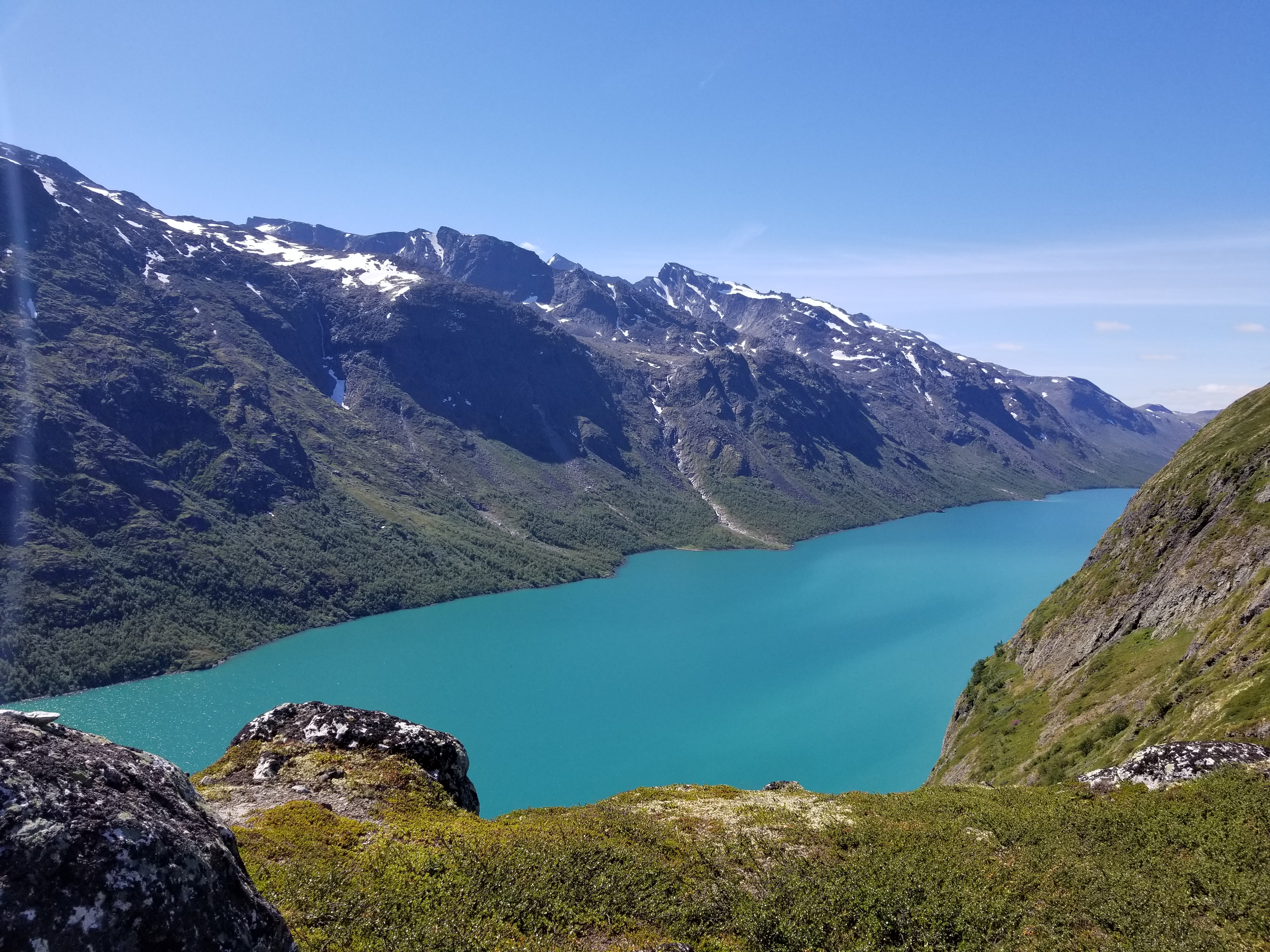 This picture was taken in Jotunheimen - Norway, during our adventurous 12 hike!